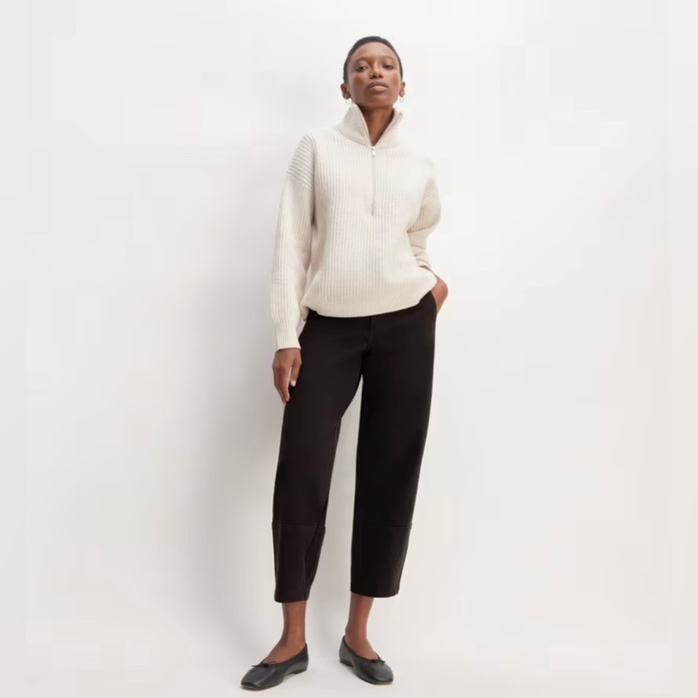 Everlane The Utility Barrel Pant Black Size 6